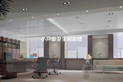 小戶型衛(wèi)生間裝修