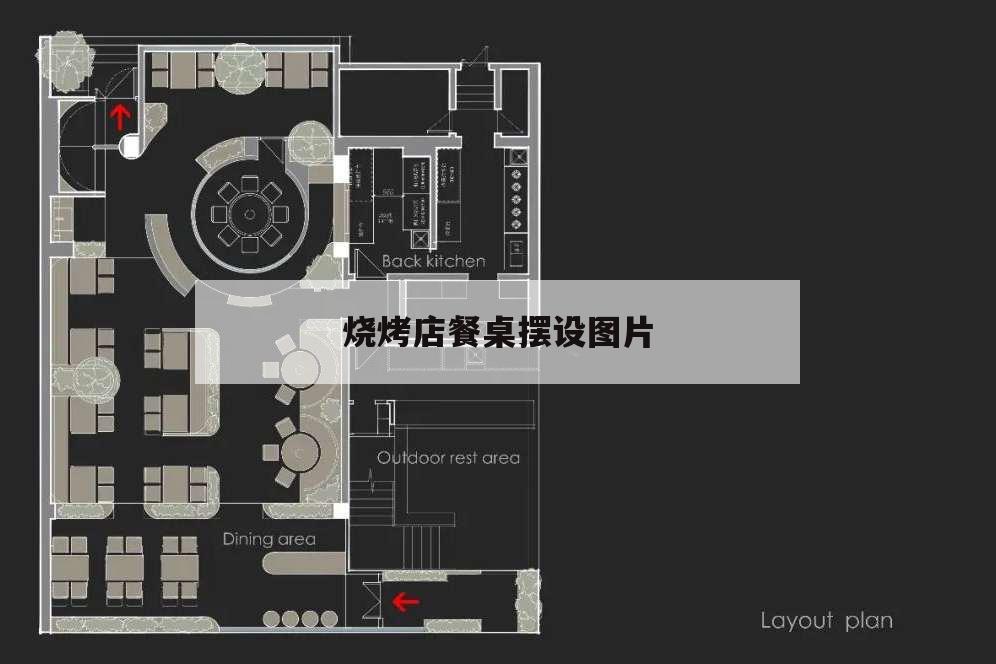 燒烤店餐桌擺設(shè)圖片,燒烤店桌椅圖片大全