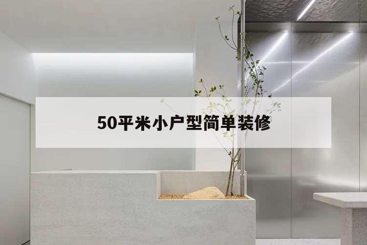 50平米小戶型簡單裝修,小戶型裝修50平米 設(shè)計