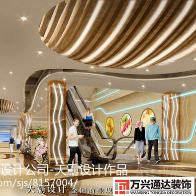 松江創意商業空間裝修案例商鋪室內設計