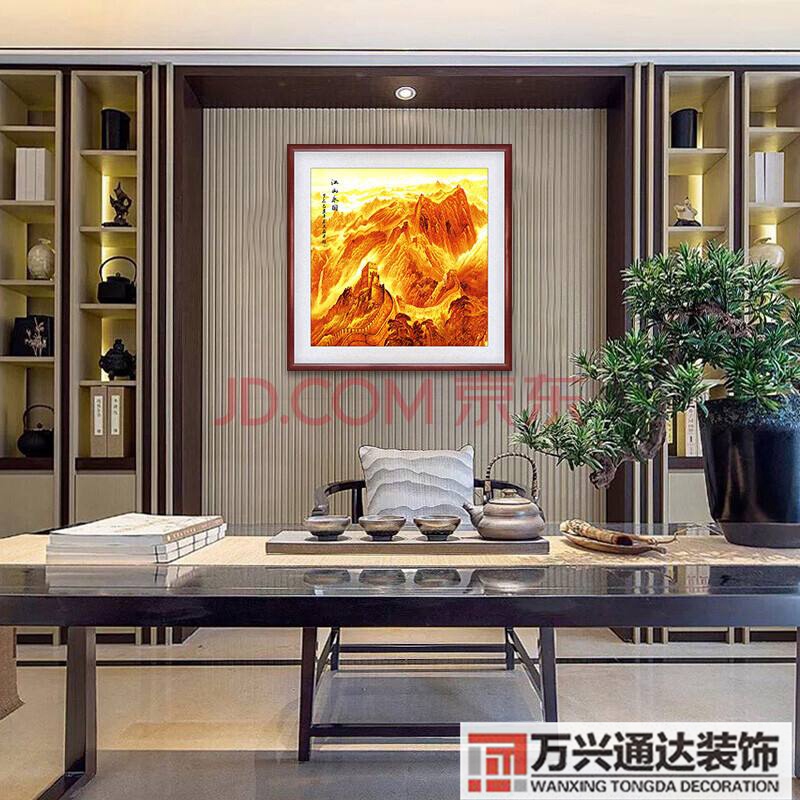 裝修辦公室背景墻風水畫辦公室背景墻裝修設(shè)計創(chuàng)意圖