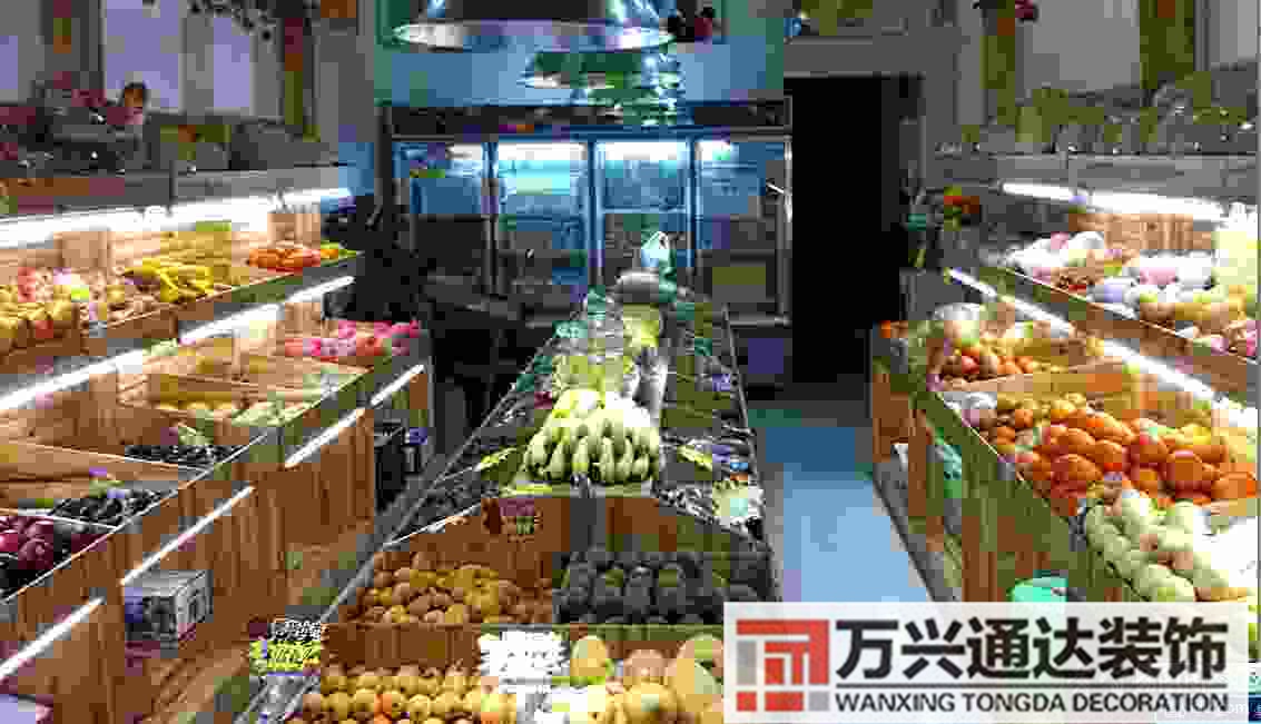 國外水果店裝修風格水果店裝修效果圖 經(jīng)濟實惠